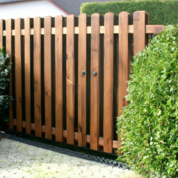 Portillon en Bois Rustique pour un Accueil Chaleureux Nogent-sur-Marne